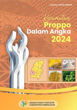 Kecamatan Proppo Dalam Angka 2024