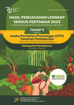 Hasil Pencacahan Lengkap Sensus Pertanian 2023 - Tahap II Usaha Pertanian Perorangan (UTP) Tanaman Perkebunan Kabupaten Pamekasan