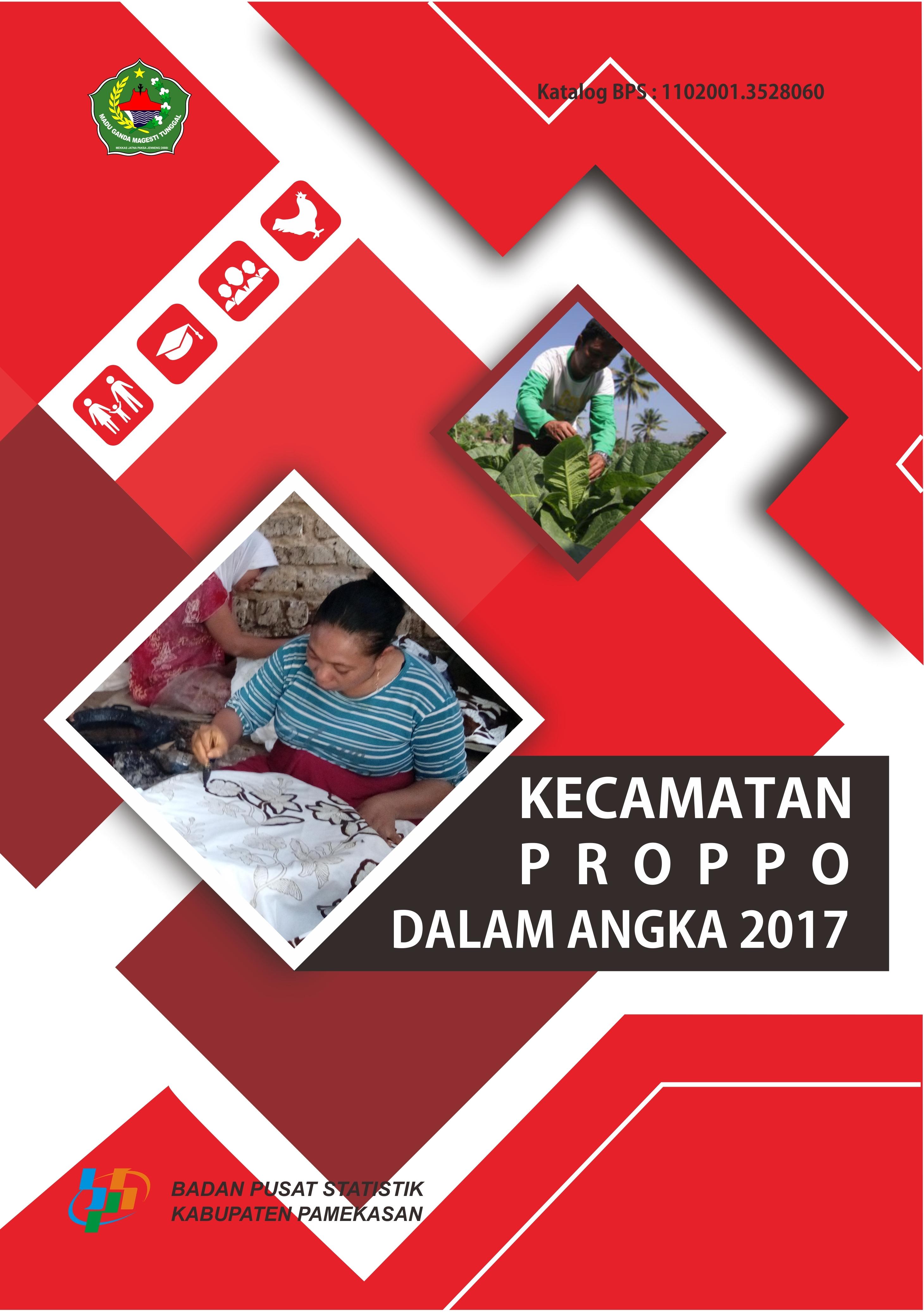 Kecamatan Proppo Dalam Angka 2017