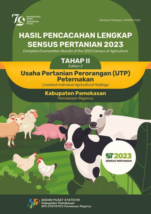 Hasil Pencacahan Lengkap Sensus Pertanian 2023 - Tahap II:  Usaha Pertanian Perorangan (UTP) Peternakan Kabupaten Pamekasan