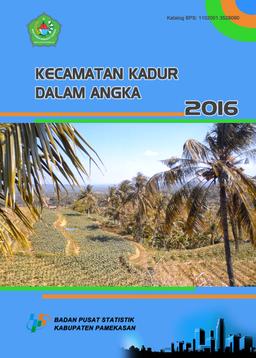 Kecamatan Kadur Dalam Angka 2016