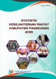 Statistik Kesejahteraan Rakyat Kabupaten Pamekasan 2019