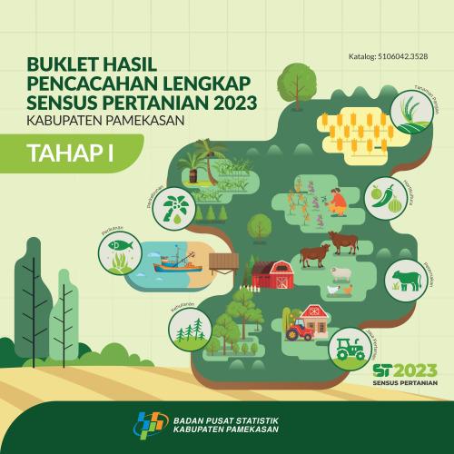 Booklet, Complete Enumeration Results of the 2023 Census of Agriculture  -  Edition 1 Pamekasan Regency