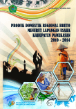 PRODUK DOMESTIK REGIONAL BRUTO MENURUT LAPANGAN USAHA KABUPATEN PAMEKASAN TAHUN 2010-2014